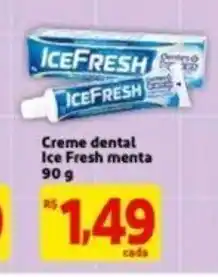 Creme Dental Ice Fresh menta 90g