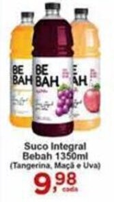 Rossi Supermercado Suco integral Bebah 1350ml oferta