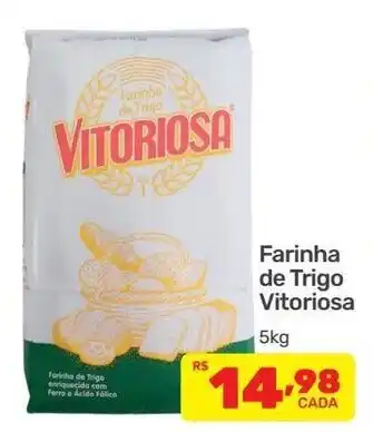 Supermercados Condor Farinha de Trigo Vitoriosa 5kg oferta
