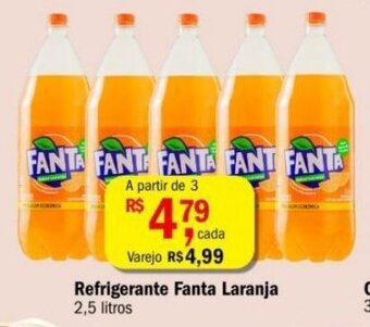 Ultrabox Refrigerante Fanta Laranja 2.5L oferta