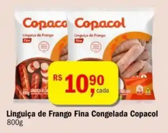 Ultrabox Linguica de Frango Fina Congelada Capocal 800g oferta