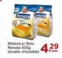 Rossi Supermercado Mistura p/ Bolo Renata 400g oferta