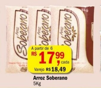 Ultrabox Arroz Soberano 5kg oferta