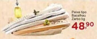 Rossi Supermercado Peixe tipo Bacalhau Zarbo 1kg oferta