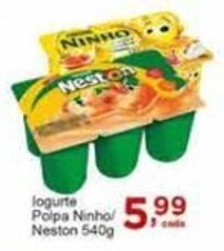 Rossi Supermercado Iogurte Polpa Ninho/ Neston 540g oferta