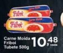 Rossi Supermercado Carne Moida Friboi Tubete 500g oferta