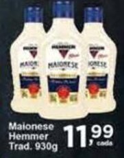Rossi Supermercado Maionese Hemmer Tradicional 930g oferta