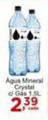 Rossi Supermercado Agua Mineral Crystal c/ Gas 1.5L oferta
