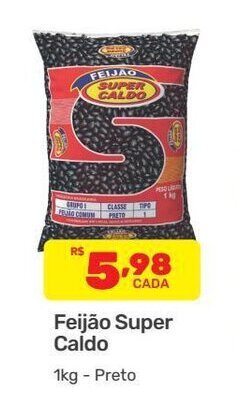 Supermercados Condor Feijao Super Caldo 1kg oferta