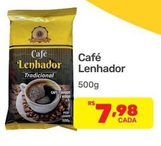 Supermercados Condor Cafe Lenhador 500g oferta