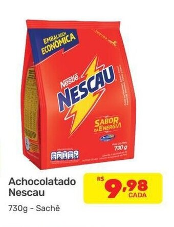 Supermercados Condor Achocolatado Nescau 730g sache oferta