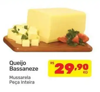 Supermercados Condor Queijo Bassaneze 1kg oferta
