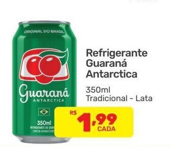 Supermercados Condor Refrigerante Guarana Antarctica 350ml oferta