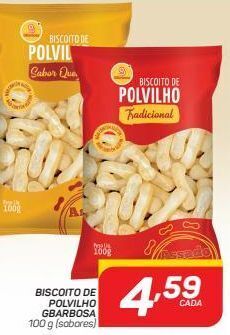 Biscoito de polvinho gbarbosa 100g