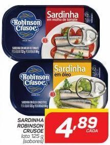 GBarbosa Sardinha robinson crusoe 125g oferta