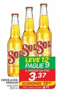 GBarbosa Cerveja sol premium 330ml oferta
