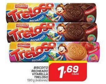 GBarbosa Biscoito recheado vitarella treloso oferta