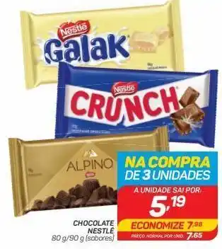 Chocolate nestlé 90g