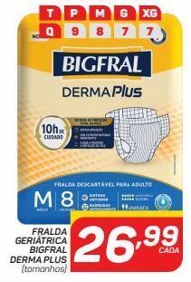 Fralda geriatrica bigfral