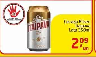 Tenda Atacado Cerveja pilsen itaipava lata 350m oferta