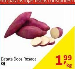 Tenda Atacado Batata doce rosada kg oferta