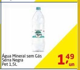 Tenda Atacado Água mineral sem gás serra negra pet 1,5l oferta