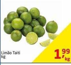 Tenda Atacado Limão taiti kg oferta