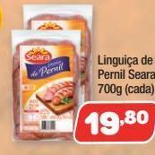 Costazul Supermercados Linguiça de pernil seara 700g oferta