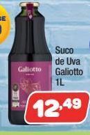 Costazul Supermercados Suco de uva galiotto 1l oferta