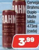 Costazul Supermercados Cerveja brahma duplo malte latão 473ml oferta