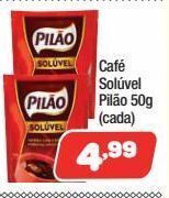 Costazul Supermercados Café solúvel pilão 50g oferta