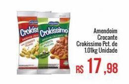 Mart Minas Amendoim crocante crokissimo pct. de 1.01kg unidade oferta