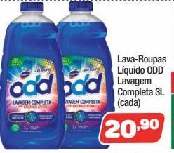 Lava-roupas líquido odd lavagem completa 3l
