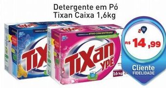 Tonin Superatacado Detergente em pó tixan caixa 1,6kg oferta