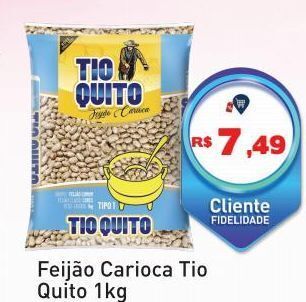 Tonin Superatacado Feijão carioca tio quito 1kg oferta