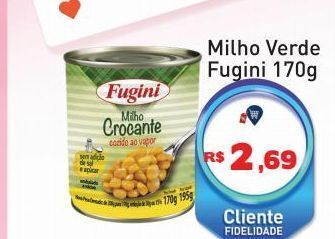 Tonin Superatacado Milho verde fugini 170g oferta