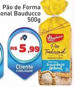 Tonin Superatacado Pão de forma bauducco 500 g oferta