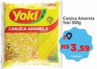 Tonin Superatacado Canjica amarela yoki 500g oferta