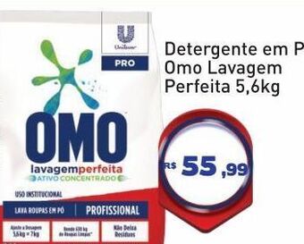 Tonin Superatacado Detergente em pó omo lavagem perfeita 5,6kg oferta