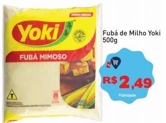 Tonin Superatacado Fubá de milho yoki 500g oferta