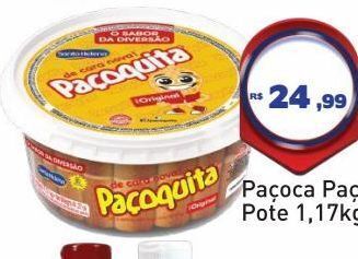Tonin Superatacado Paçoca paçoquita pote 1,17kg oferta