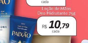 Drogal Loção de mãos deo hidratante paixão 75g oferta