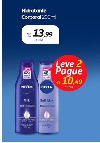 Drogal Hidratante corporal nivea 200ml oferta