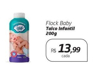 Flock baby talco infantil 200g
