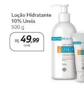 Drogal Loção hidratante 10% dermohealth ureia 500g oferta