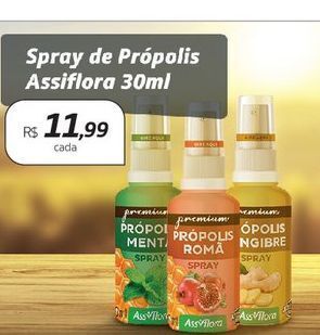 Spray de própolis assiflora 30ml