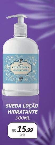 Sveda loção hidratante 500ml