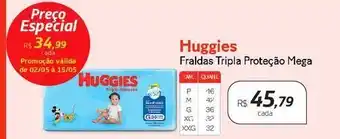 Drogal Fraldas tripla proteçao mega oferta