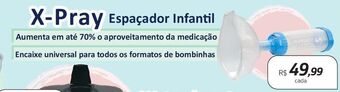 Drogal X-pray espaçador infantil oferta