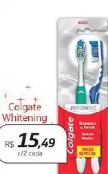 Drogal Escova dental colgate whitening 2pack oferta